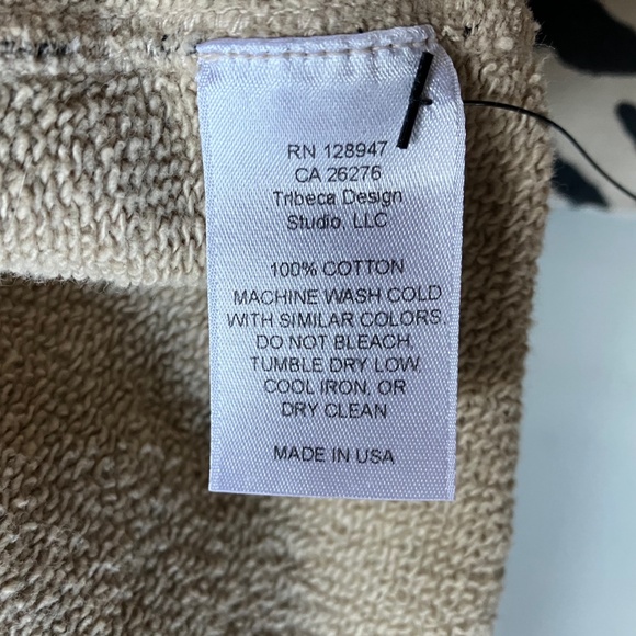 Nili Lotan Distressed Tiger Print Zip-Up Hoodie L XL - Picture 8 of 8